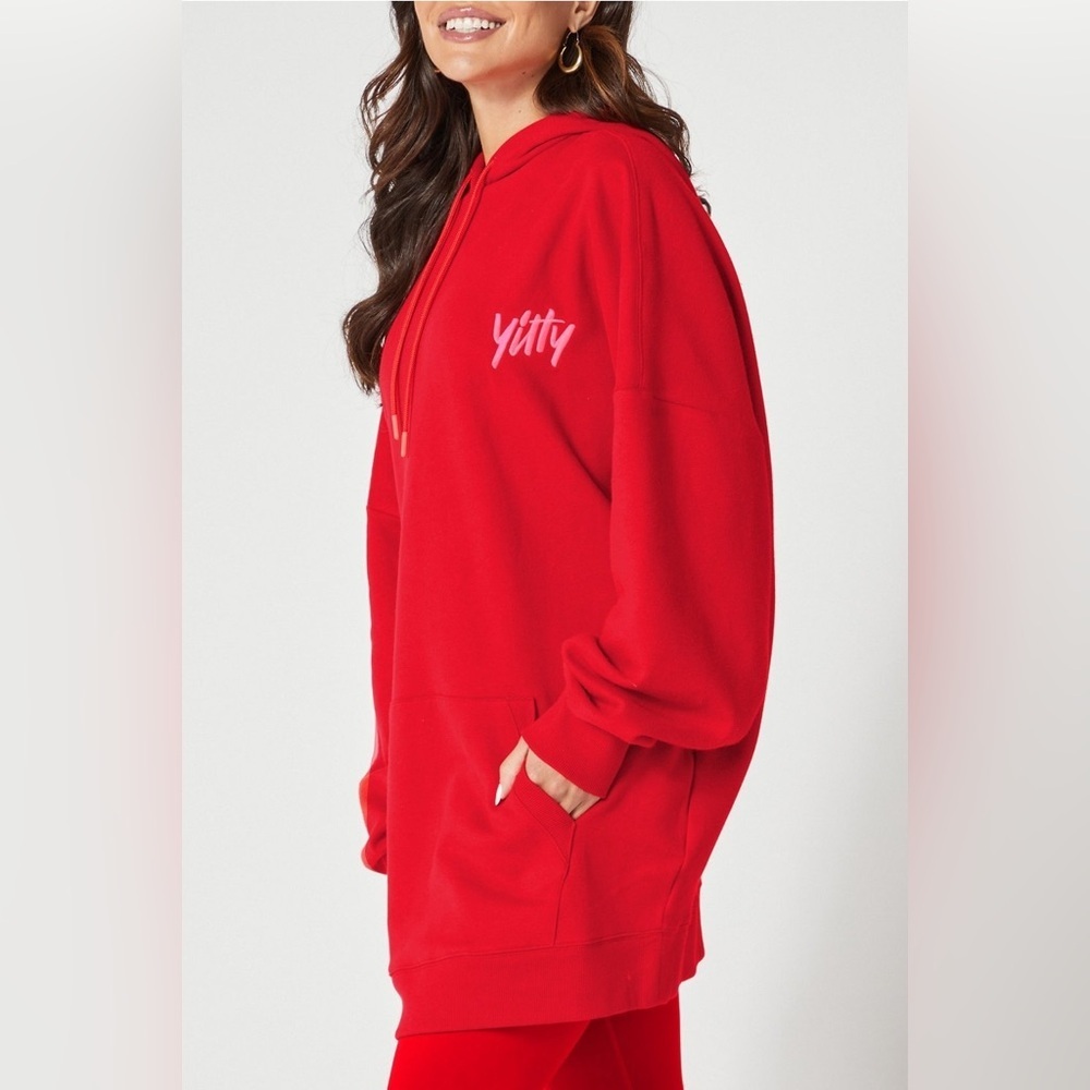Fabletics Yitty Major Label Oversized Hoodie Sz Xl - Picture 4 of 12